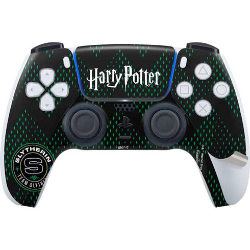 Wizarding Worlds Harry Potter Team Slytherin PS5 Pro Disk Bundle Skin