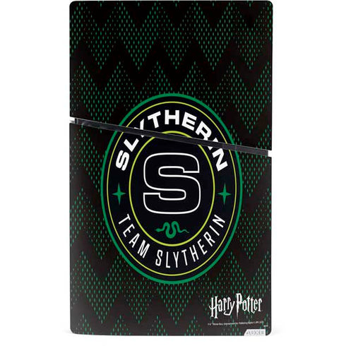Wizarding Worlds Harry Potter Team Slytherin PS5 Slim Digital Edition Console Skin
