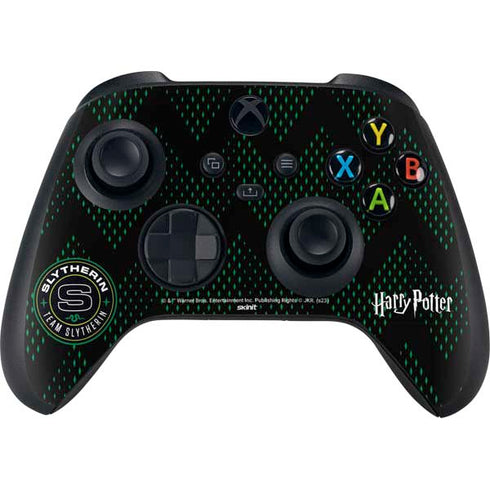 Wizarding Worlds Harry Potter Team Slytherin Xbox Series X Skins