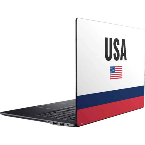 USA American Flag Ativ Book 9 (15.6in 2014) Skin