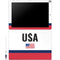 USA American Flag Galaxy Book 12in Skin