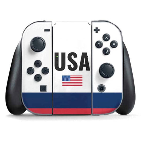 USA American Flag Nintendo Switch (2017-2021) Joy-Con Controller Skin