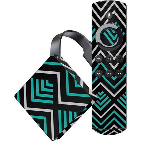 Techno Chevron Amazon Fire TV Skin