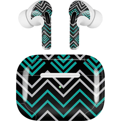 Techno Chevron AirPods Skins