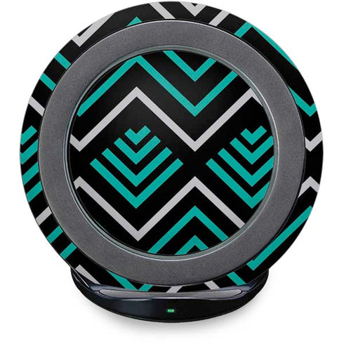 Techno Chevron Fast Charge Wireless Charging Stand Skin
