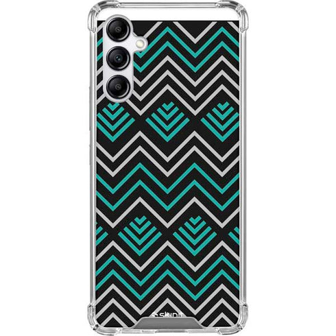 Techno Chevron Gabb Phone 4 Clear Case