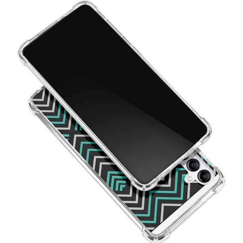 Techno Chevron Galaxy A16 5G Clear Case