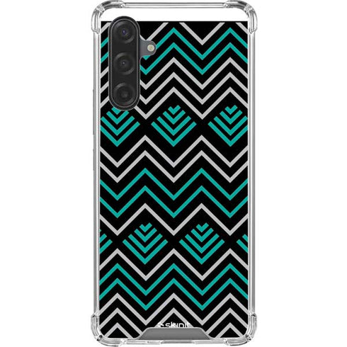 Techno Chevron Galaxy A17 Clear Case