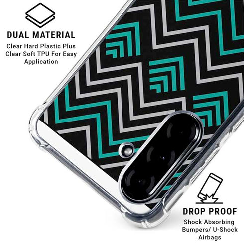 Techno Chevron Galaxy A36 5G Clear Case
