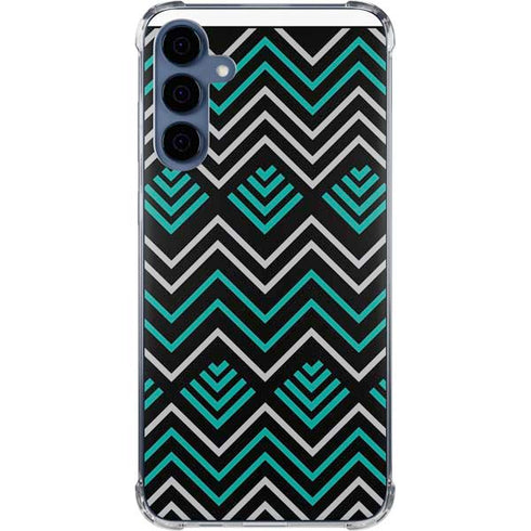 Techno Chevron Galaxy A55 5G Clear Case