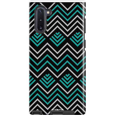 Techno Chevron Galaxy Cases