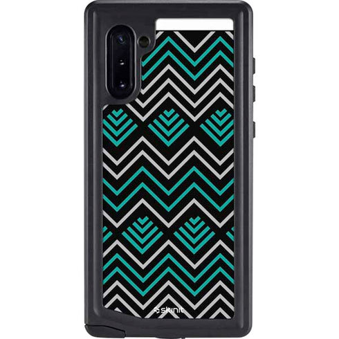 Techno Chevron Galaxy Cases