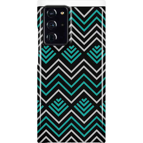 Techno Chevron Galaxy Cases