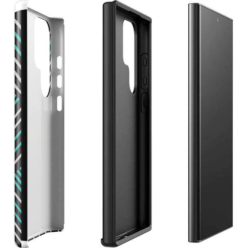 Techno Chevron Galaxy S23 Ultra Pro Case