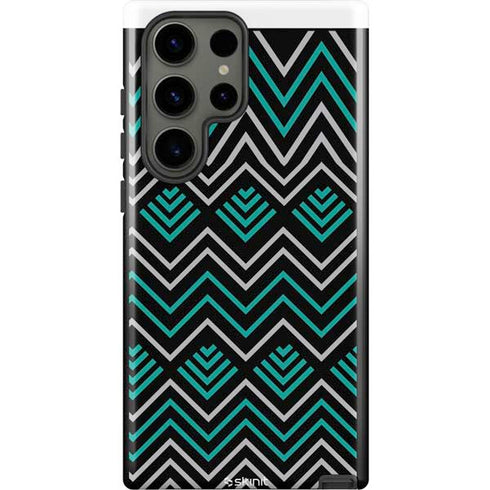 Techno Chevron Galaxy S23 Ultra Pro Case