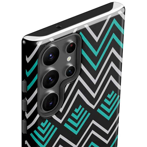 Techno Chevron Galaxy S23 Ultra Pro Case