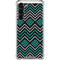 Techno Chevron Galaxy S24 FE Clear Case