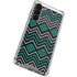 Techno Chevron Galaxy S24 FE Clear Case