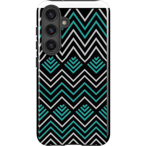 Techno Chevron Galaxy S25 Plus Impact Case