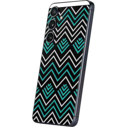 Techno Chevron Galaxy S25 Skin