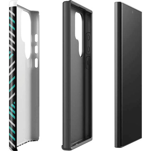 Techno Chevron Galaxy S25 Ultra Impact Case