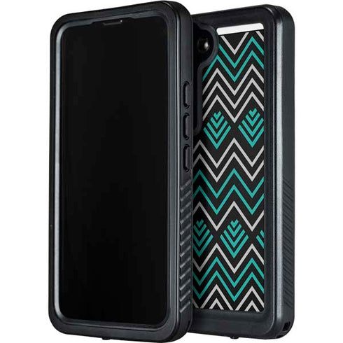 Techno Chevron Galaxy S24 Waterproof Case