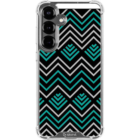 Techno Chevron Galaxy S26 Clear Case