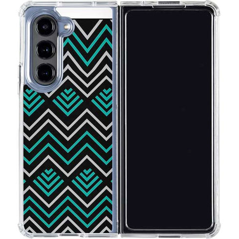 Techno Chevron Galaxy Z Fold5 5G Clear Case
