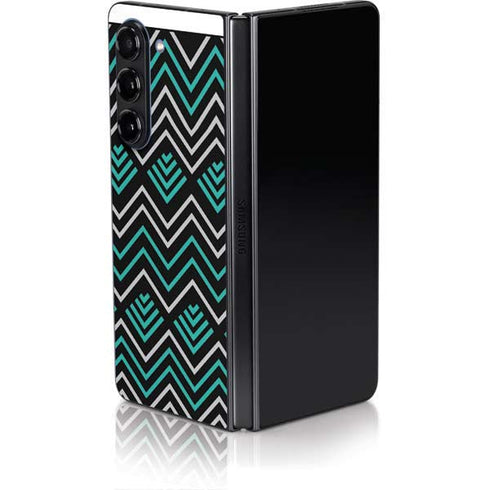 Techno Chevron Galaxy Z Fold5 5G Skin