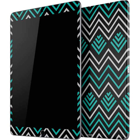 Techno Chevron iPad Skins