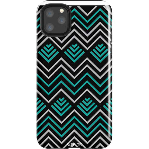 Techno Chevron iPhone Cases