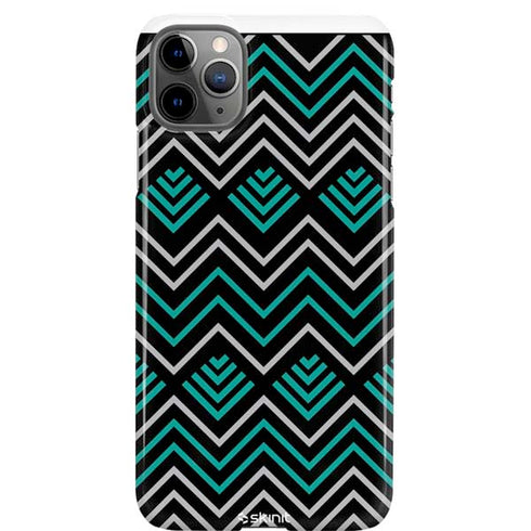 Techno Chevron iPhone Cases