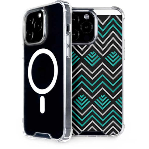 Techno Chevron iPhone Cases