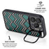 Techno Chevron iPhone 14 Pro Kickstand Case