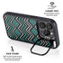 Techno Chevron iPhone 14 Pro Max Kickstand Case