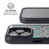 Techno Chevron iPhone 14 Pro Max Kickstand Case