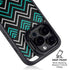 Techno Chevron iPhone 14 Pro Max Kickstand Case