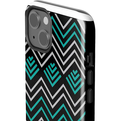 Techno Chevron iPhone 15 Impact Case