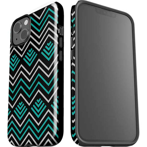 Techno Chevron iPhone 15 Impact Case