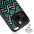 Techno Chevron iPhone 15 Plus Kickstand Case