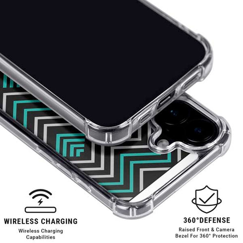 Techno Chevron iPhone 16 Plus MagSafe Case