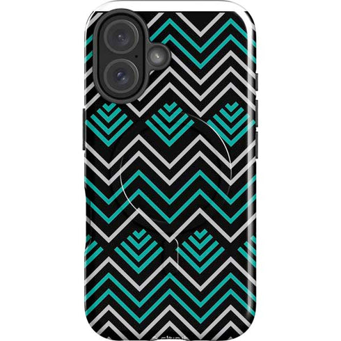 Techno Chevron iPhone 16 Plus Magsafe Impact Case