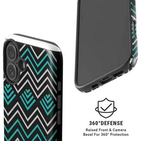 Techno Chevron iPhone 16 Plus Magsafe Impact Case