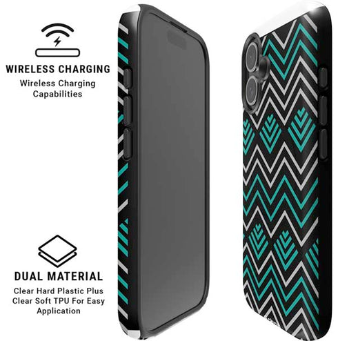 Techno Chevron iPhone 16 Plus Magsafe Impact Case