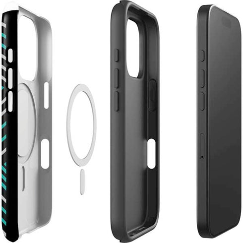 Techno Chevron iPhone 16 Pro Magsafe Impact Case
