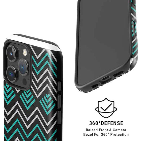 Techno Chevron iPhone 16 Pro Magsafe Impact Case
