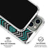 Techno Chevron iPhone 16 Pro Max Clear Case