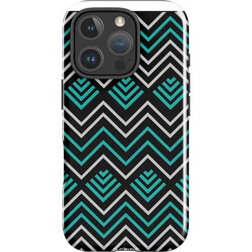 Techno Chevron iPhone 16 Pro Max Impact Case