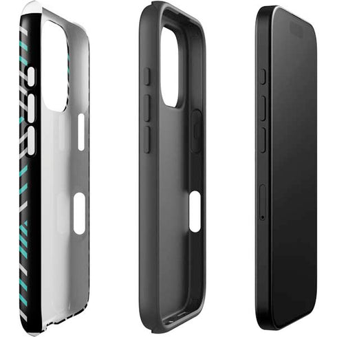 Techno Chevron iPhone 16 Pro Max Impact Case