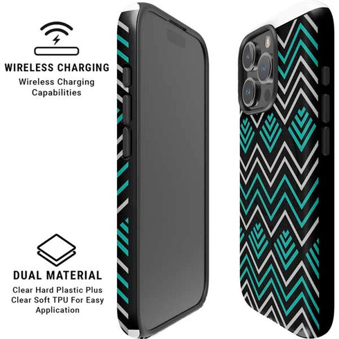 Techno Chevron iPhone 16 Pro Max Magsafe Impact Case